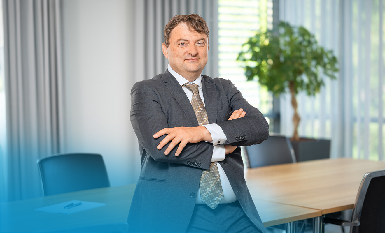 Halbportr�t Patentanwalt Uwe Winkler